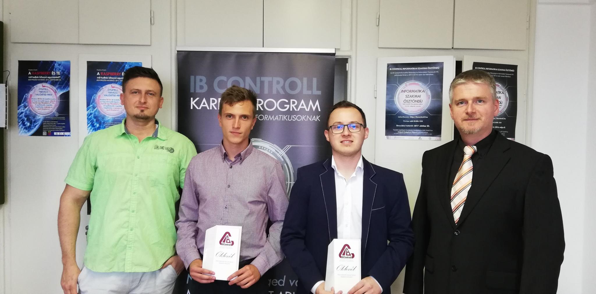 IB Controll Informatikai Szakmai Ösztöndíj – a tapasztalatszerzési lehetőség