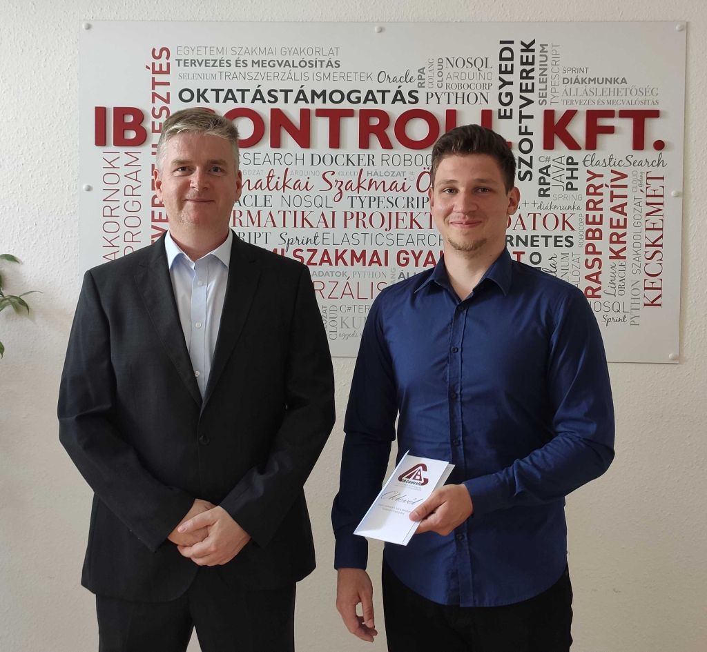 IB Controll Informatikai Szakmai Ösztöndíj 2022/2023. tanév tavaszi szemeszter – beszámoló